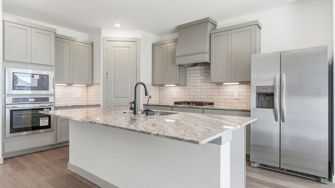 Furnished interior view inside a new home in Alexander 55' Homesites, Pearland (Image 3).