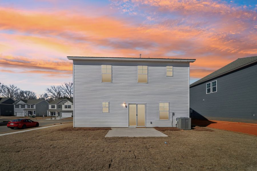 Representative exterior photo of a completed home built from the Bradley II by Great Southern Homes in Lynbrook, Boiling Springs, SC (Image 37).