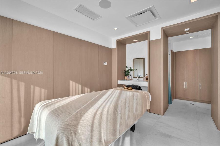 Furnished interior view inside a new home in , Miami (Image 50).