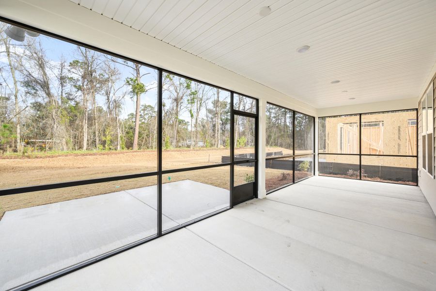 Exterior details and patio area of a home in Del Webb Charleston at Nexton, Summerville (Image 3).