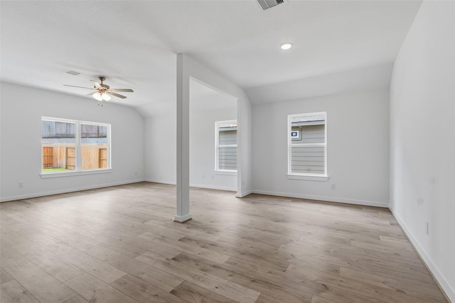 Spacious, unfurnished interior of a new home in Mostyn Springs, Magnolia (Image 21). Spacious, unfurnished interior of a new home in Mostyn Springs, Magnolia (Image 21).