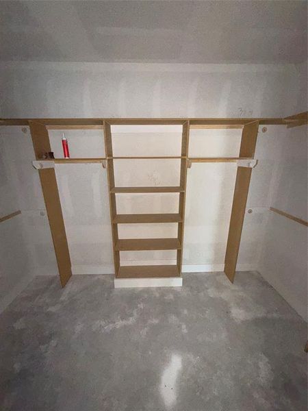 Primary Walk in Closet