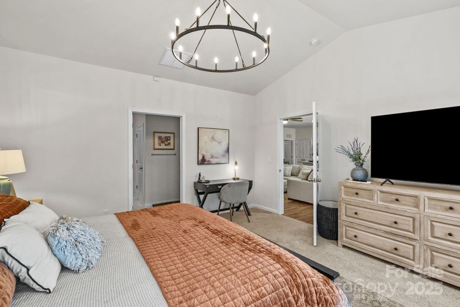 Furnished interior view inside a new home in , Mars Hill (Image 17). Furnished interior view inside a new home in , Mars Hill (Image 17).