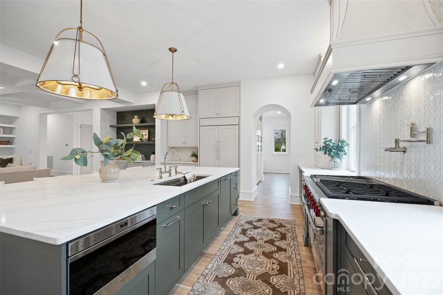 Furnished interior view inside a new home in , Charlotte (Image 12).