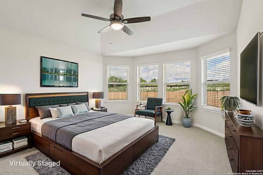 Furnished interior view inside a new home in , Cibolo (Image 8). Furnished interior view inside a new home in , Cibolo (Image 8).