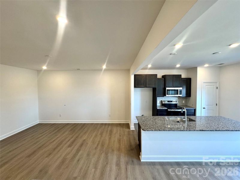 Furnished interior view inside a new home in Bell Glen, Charlotte (Image 19). Furnished interior view inside a new home in Bell Glen, Charlotte (Image 19).