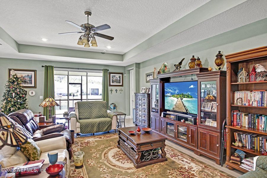 Furnished interior view inside a new home in Tributary: Lakeview at Tributary 60's, Yulee (Image 10).