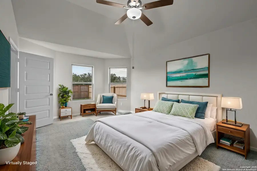 Furnished interior view inside a new home in Chaparral Ranch, Floresville (Image 11).