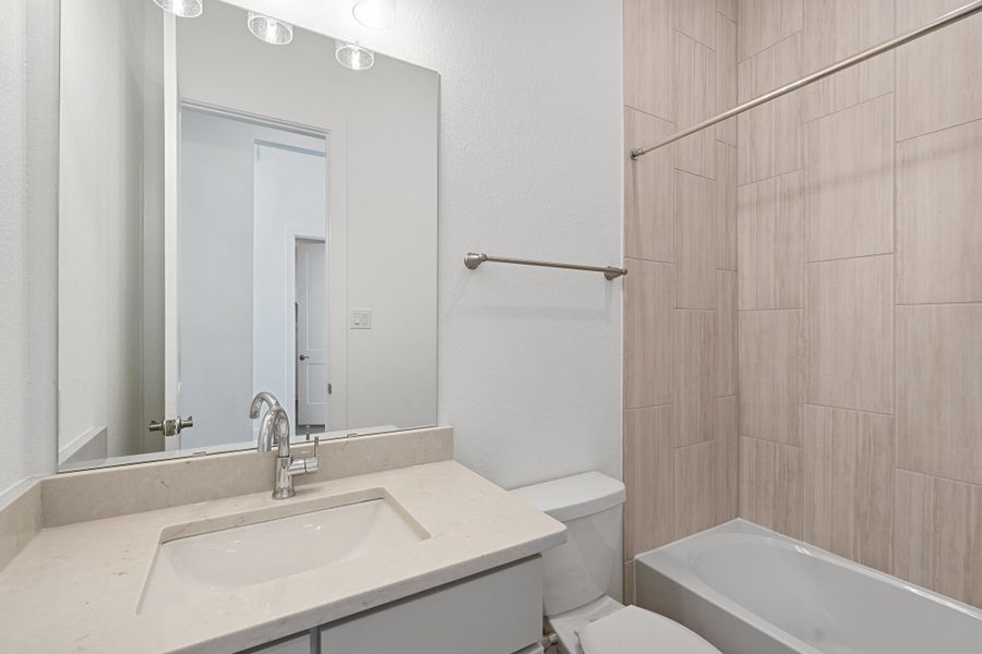 Furnished interior view inside a new home in Riceland, Mont Belvieu (Image 5).