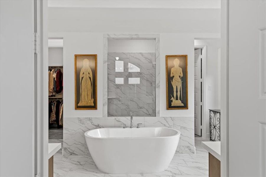 Furnished interior view inside a new home in North Sky, Celina (Image 15).