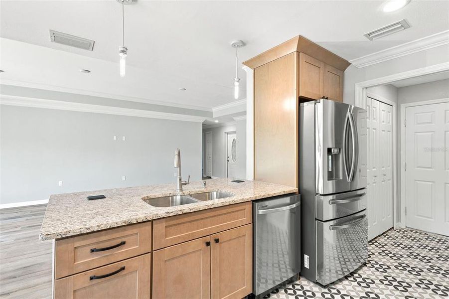 Furnished interior view inside a new home in , Punta Gorda (Image 16).