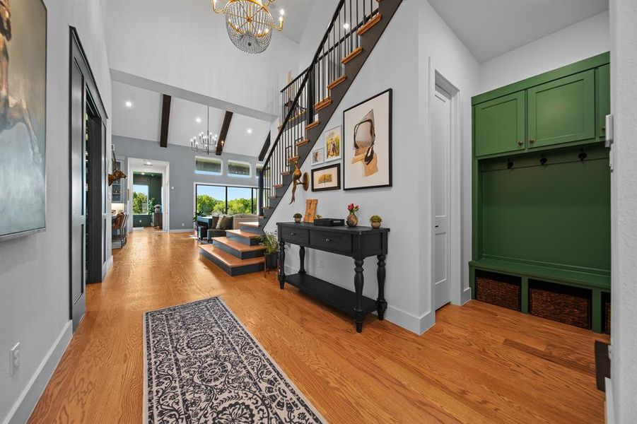 Furnished interior view inside a new home in , Prosper (Image 14).