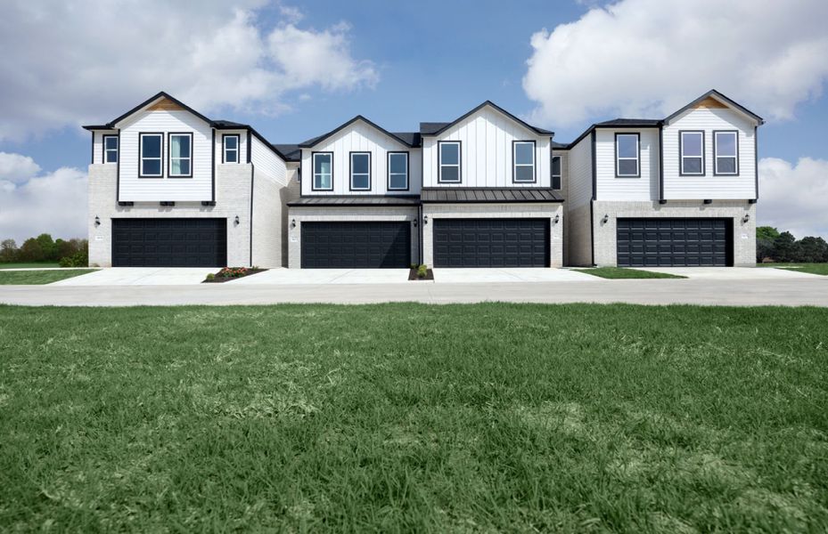 Model 4-Plex Exterior Model 4-Plex Exterior