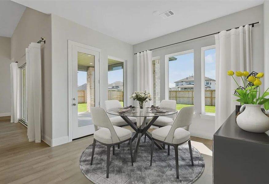 Plan 6030 Dining - Staged - 9 of 25 Plan 6030 Dining - Staged - 9 of 25