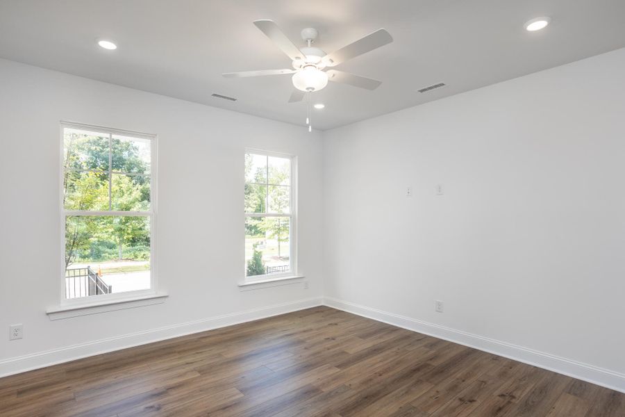 Spacious, unfurnished interior of a new home in Enclave at Traditions Townhomes, Wake Forest (Image 11).