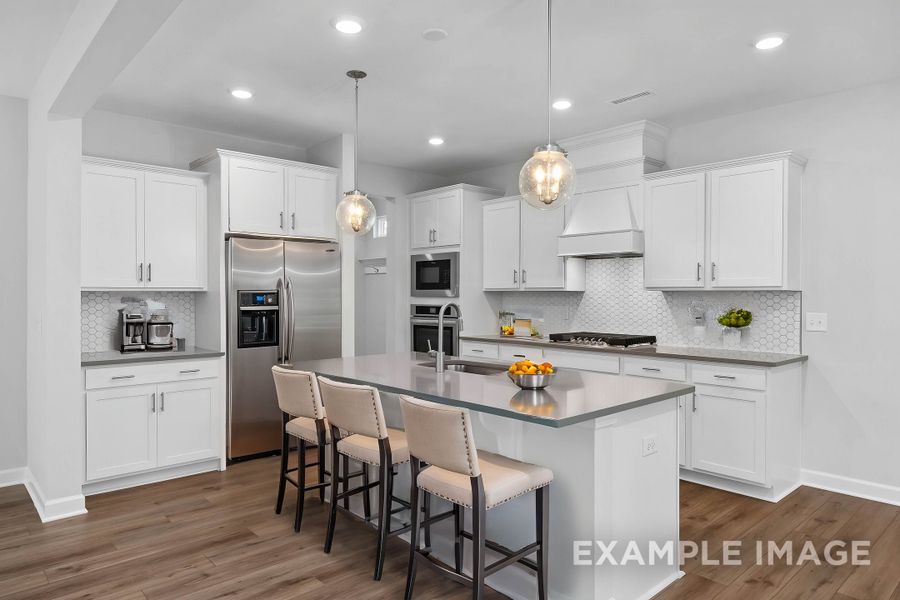 Representative furnished interior of a home built from the The Gavin A by Davidson Homes LLC in Montrose, Aberdeen (Image 6).