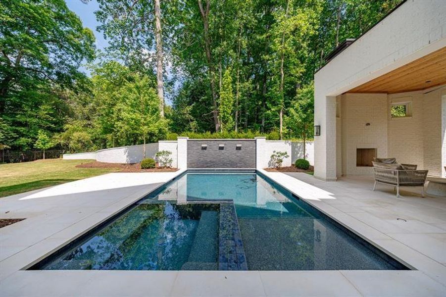 Exterior details and patio area of a home in , Atlanta (Image 41). Exterior details and patio area of a home in , Atlanta (Image 41).