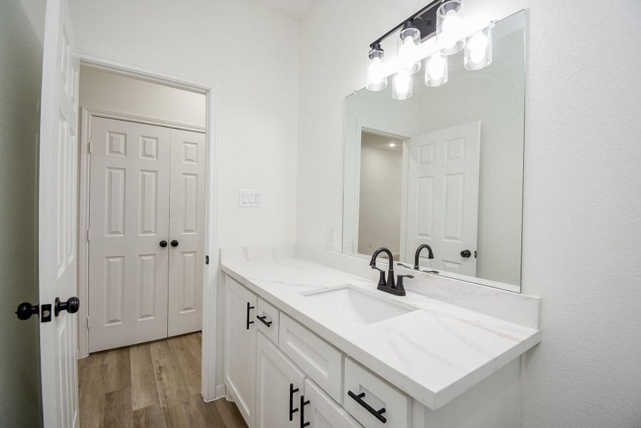 Furnished interior view inside a new home in , Houston (Image 16).