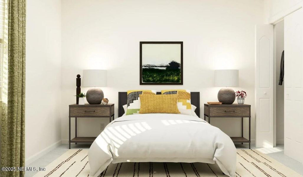 Furnished interior view inside a new home in Silver Falls Single Family at SilverLeaf: Silver Falls 50s at SilverLeaf, St. Johns (Image 8).