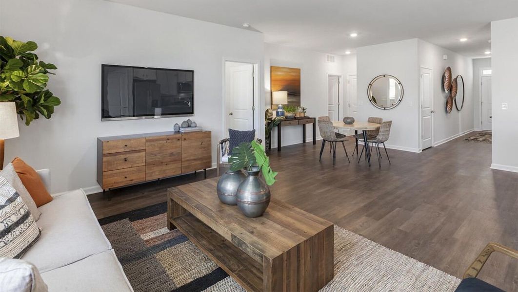 Furnished interior view inside a new home in Paddington Place, Baxter (Image 13). Furnished interior view inside a new home in Paddington Place, Baxter (Image 13).
