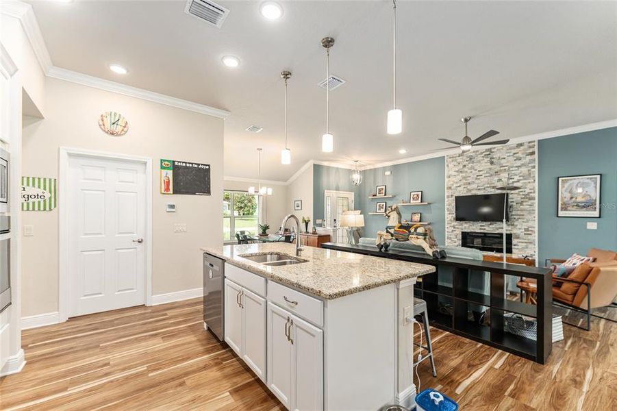 Furnished interior view inside a new home in , Inverness (Image 38).