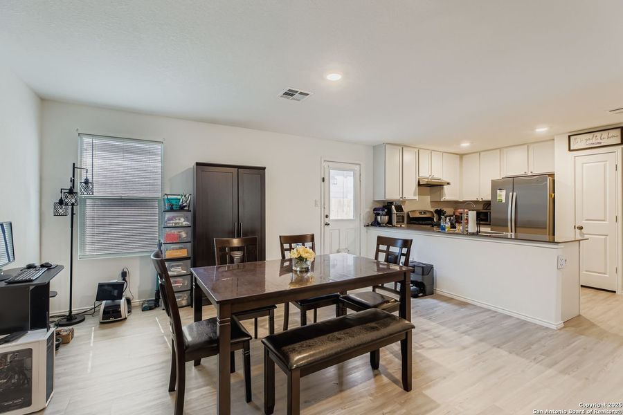 Furnished interior view inside a new home in , San Antonio (Image 6). Furnished interior view inside a new home in , San Antonio (Image 6).