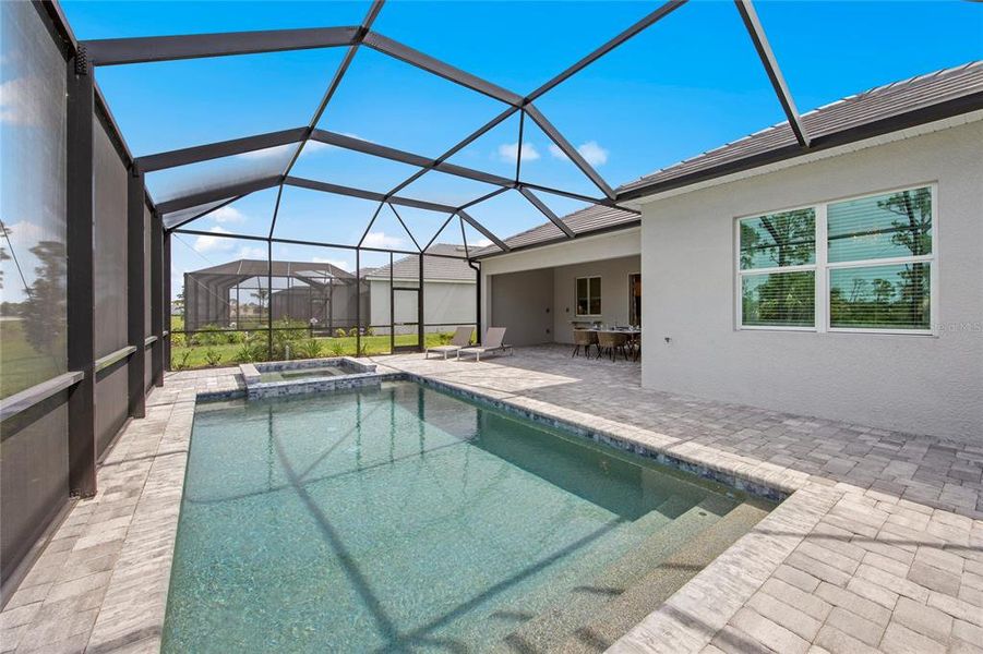 Exterior details and patio area of a home in Stillwater at Lakewood Ranch, Lakewood Ranch (Image 20).