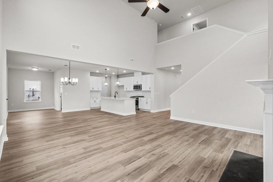 Similar Monroe floorplan for inspiration - features and finishes vary