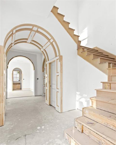 In-progress construction of a new home in , Dallas, TX (Image 25).