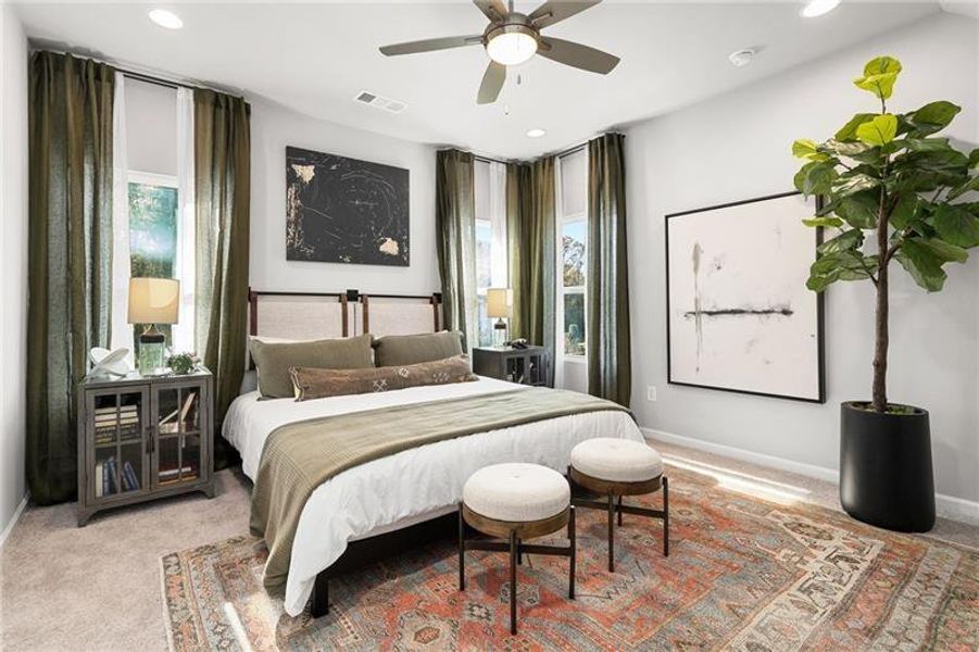 Furnished interior view inside a new home in Harmony, Auburn (Image 49).