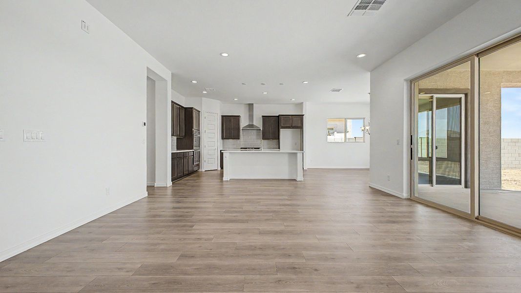 Representative furnished interior of a home built from the Granada by DRB Homes in Windrose, Waddell (Image 4).