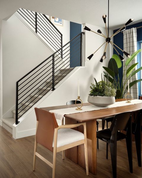 Representative furnished interior of a home built from the 2803 by Tri Pointe Homes in Painted Prairie, Aurora (Image 9).