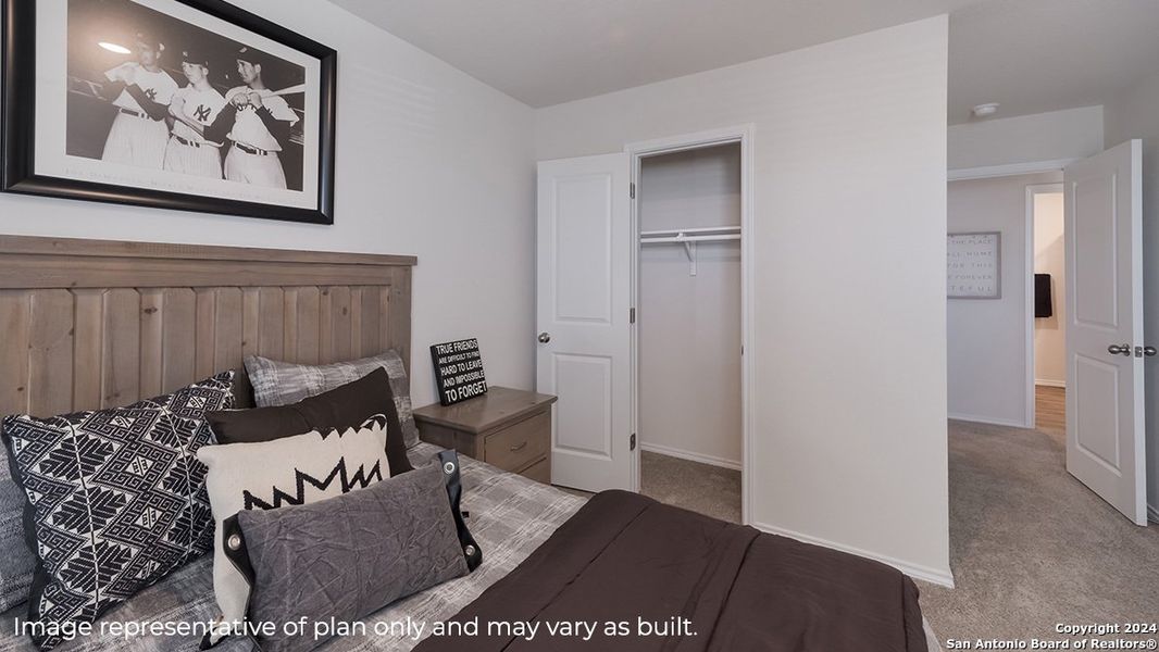 Furnished interior view inside a new home in , San Antonio (Image 15).