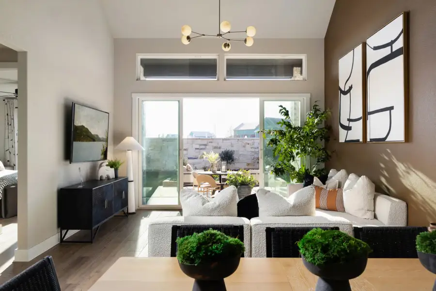 Furnished interior view inside a new home in Flora, Hutto (Image 17).