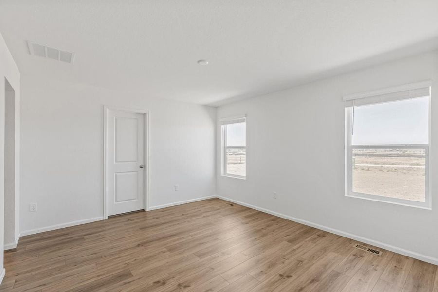 Spacious, unfurnished interior of a new home in Bennett Crossing Classic, Bennett (Image 12). Spacious, unfurnished interior of a new home in Bennett Crossing Classic, Bennett (Image 12).