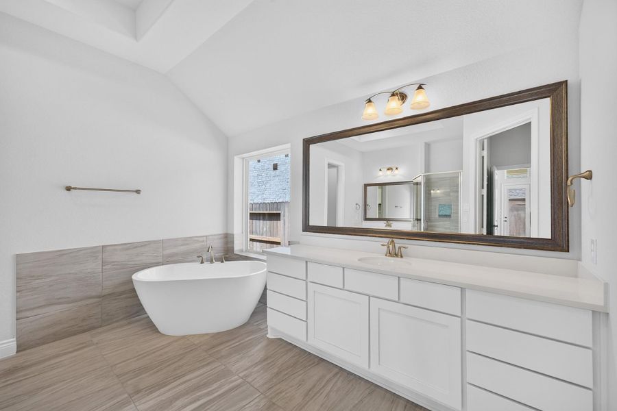 Furnished interior view inside a new home in Audubon 60′, Magnolia (Image 12).