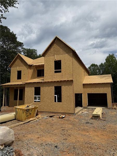 In-progress construction of a new home in Enclave at Little Ridge, Acworth, GA (Image 43).