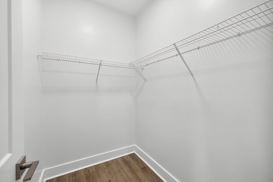 Representative unfurnished interior of a home built from the Weston End Unit by Baker Residential in Parc at Bradley Farm, Apex (Image 23).