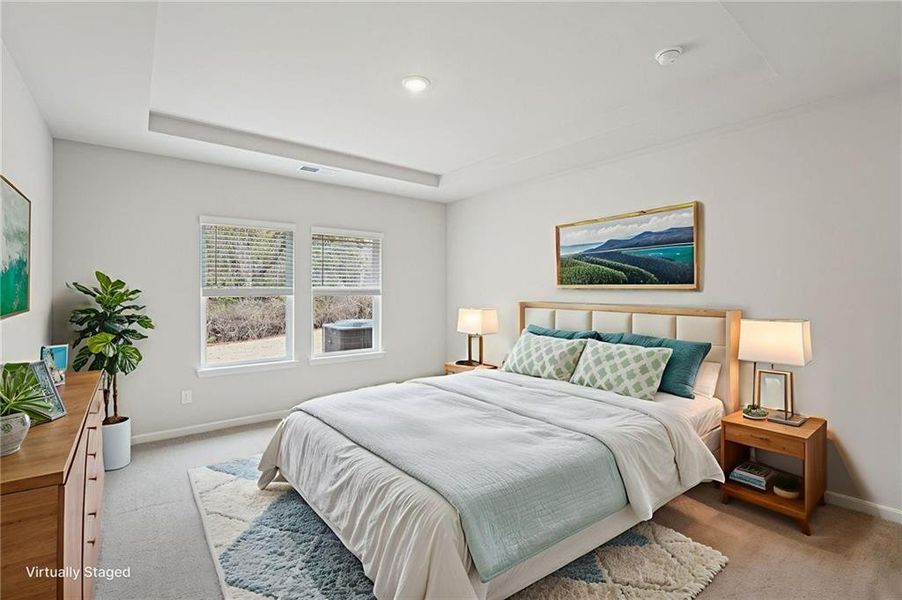 Furnished interior view inside a new home in Westmont Preserve, Powder Springs (Image 15).