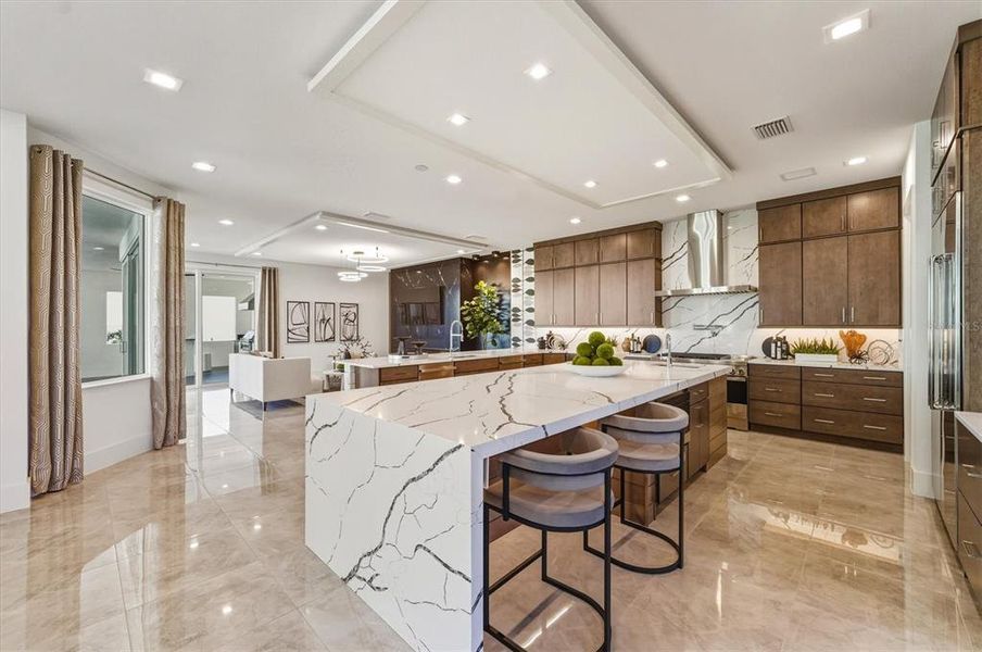 Furnished interior view inside a new home in Legends Bay, Bradenton (Image 8).