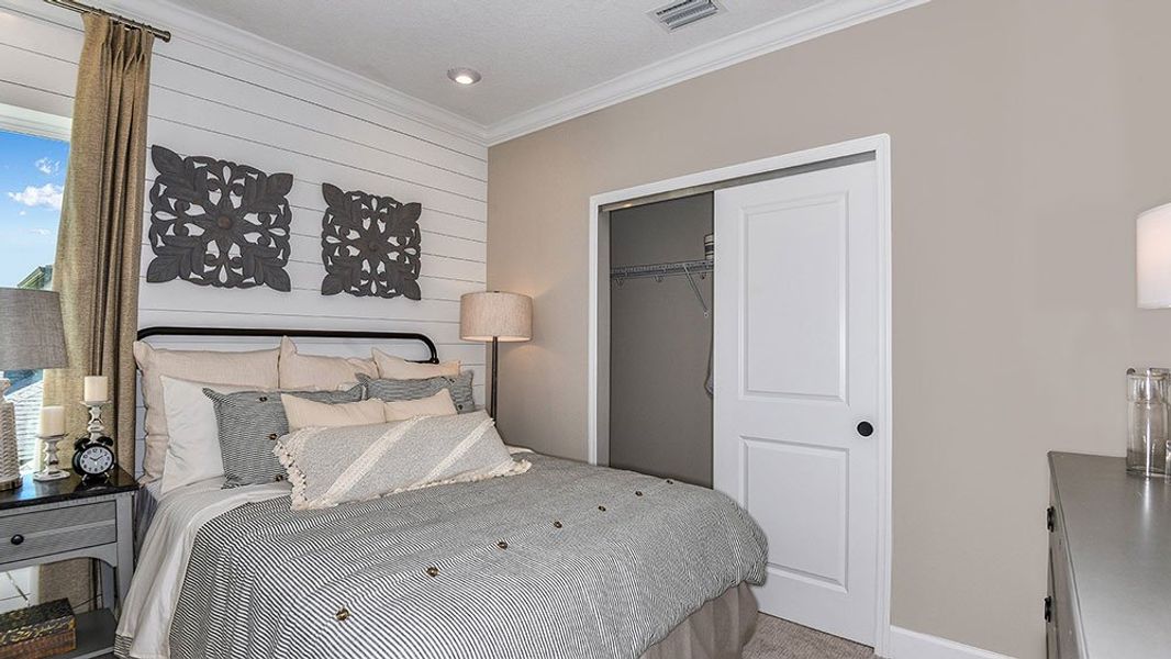 Representative furnished interior of a home built from the Boca Grande by Taylor Morrison in Cassia at Skye Ranch, Sarasota (Image 20).