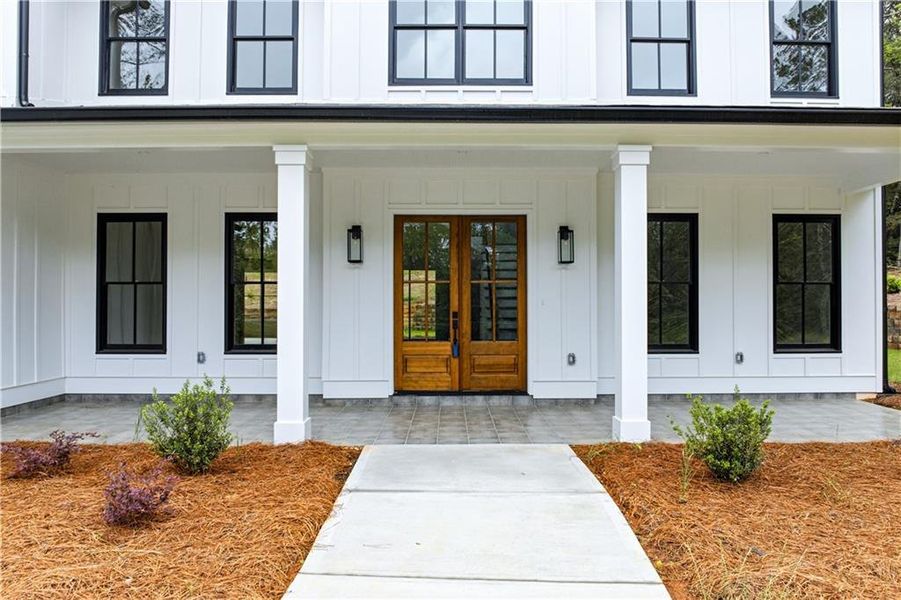 Exterior details and patio area of a home in , Monroe (Image 3).