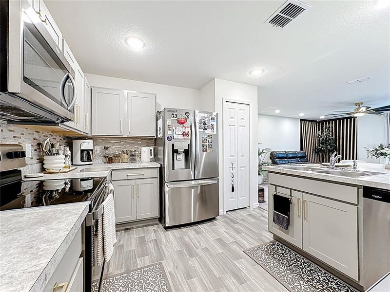 Furnished interior view inside a new home in , Kissimmee (Image 29). Furnished interior view inside a new home in , Kissimmee (Image 29).