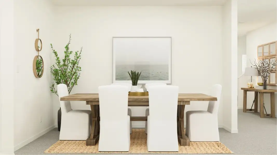 Boston plan dining room