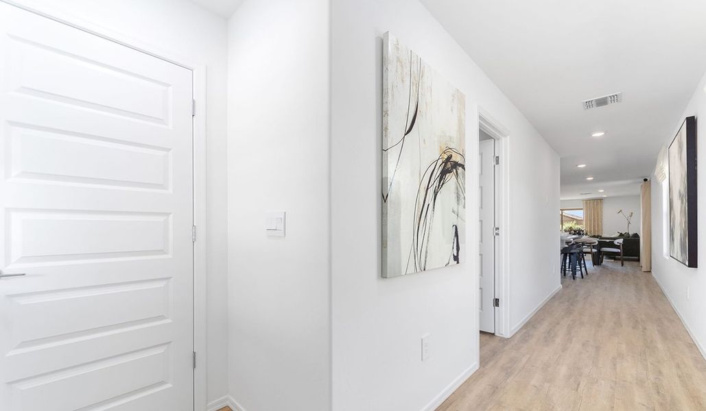 Furnished interior view inside a new home in Entrada Del Toro at Rancho Sahuarita, Sahuarita (Image 3).