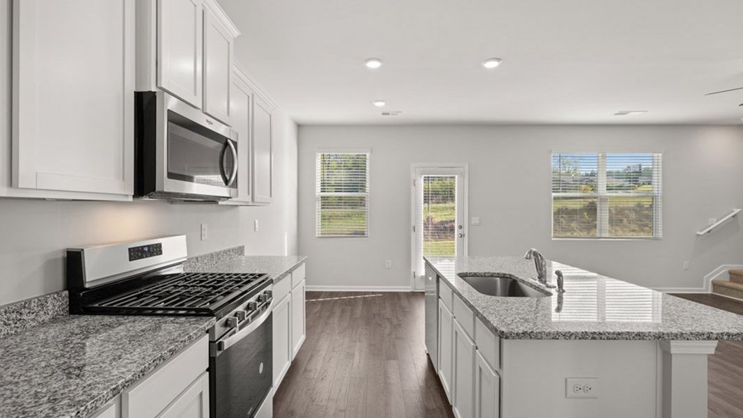 Furnished interior view inside a new home in The Islands, Beech Island (Image 11).