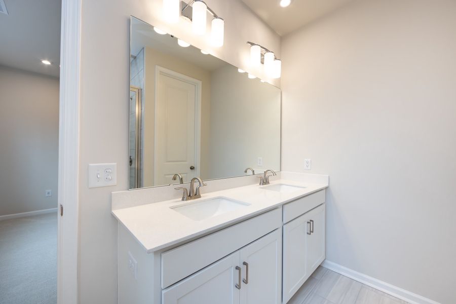 Furnished interior view inside a new home in Fifteen 15 Cannon, Charlotte (Image 13).