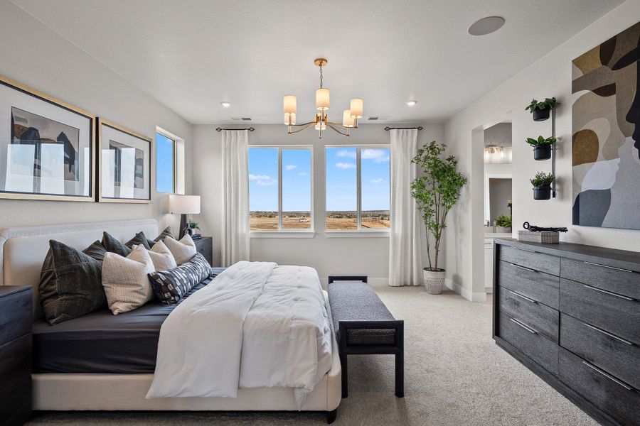 Representative furnished interior of a home built from the Perch by Trumark Homes in Trumark Homes at Tanterra, Parker (Image 17).