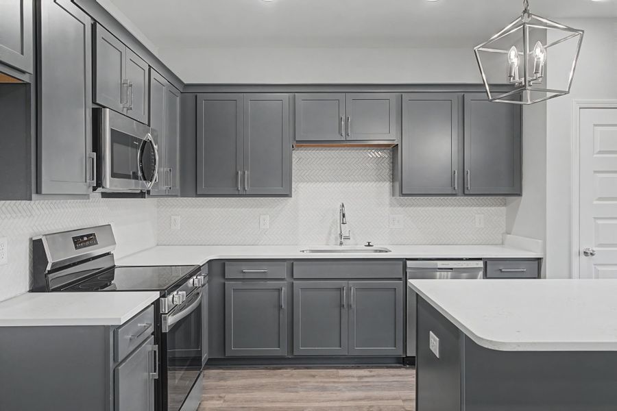 Furnished interior view inside a new home in Oxford Station, Gallatin (Image 17).