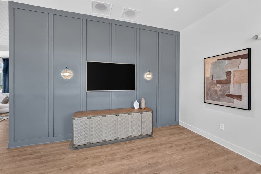 Furnished interior view inside a new home in Silverstone, Knightdale (Image 22).